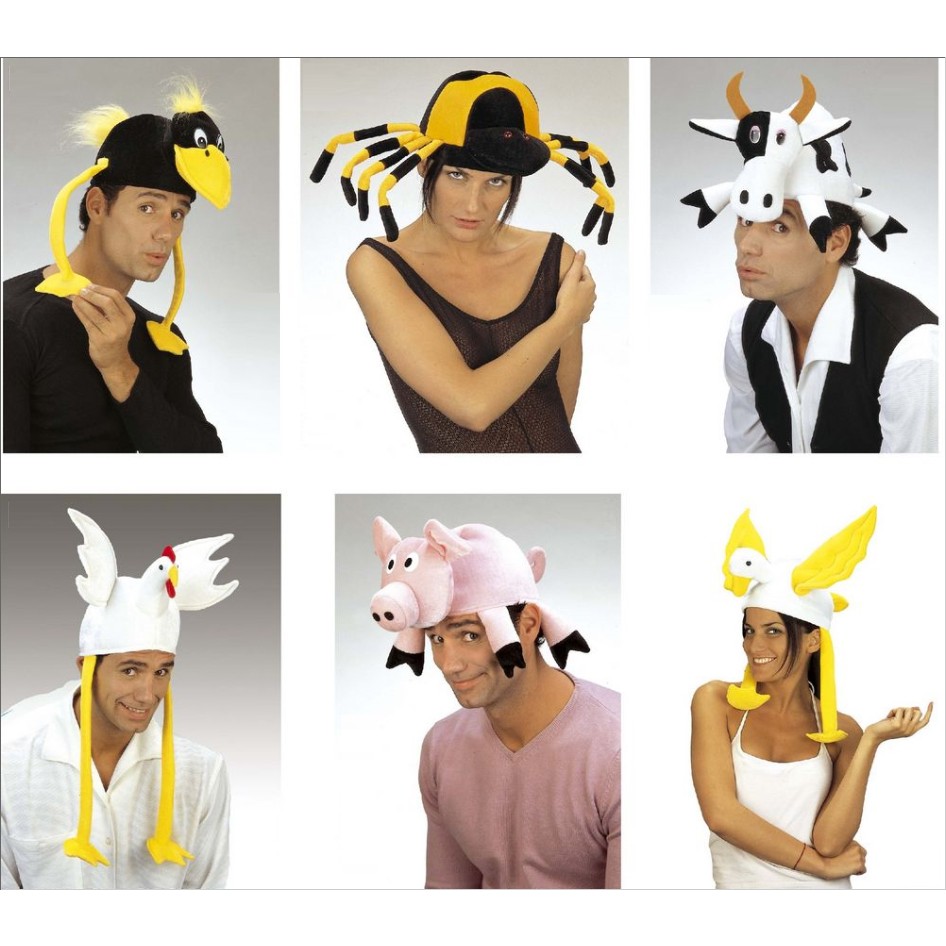 8 Verrückte Kopfbedeckungen-Ideen  verrückte hüte, kostümvorschläge,  extravagante hüte